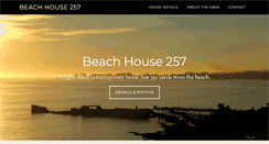 Desktop Screenshot of beachhouse257.com