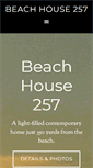 Mobile Screenshot of beachhouse257.com